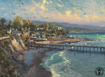 Artworks in 150 Subjects Painting - Capitola Village TK cityscape